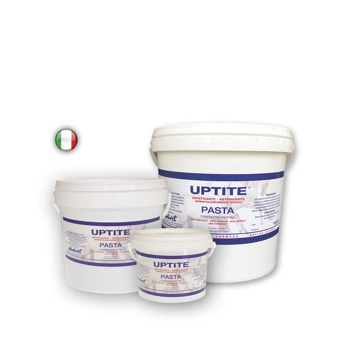 UPTITE PASTA DA 2 kg
Astringente, defaticante, antisettico  